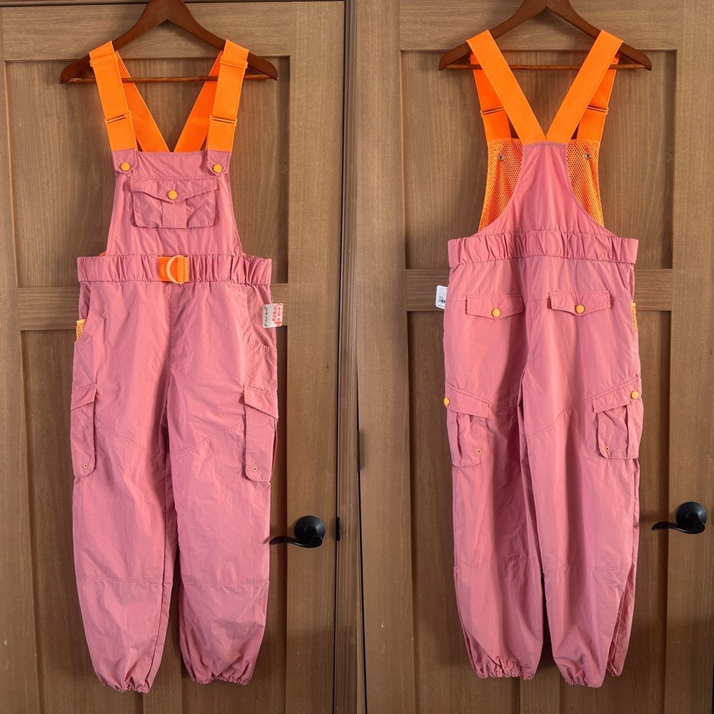 NWT Free People Movement Morning Meadow Overalls XS - Picture 2 of 12